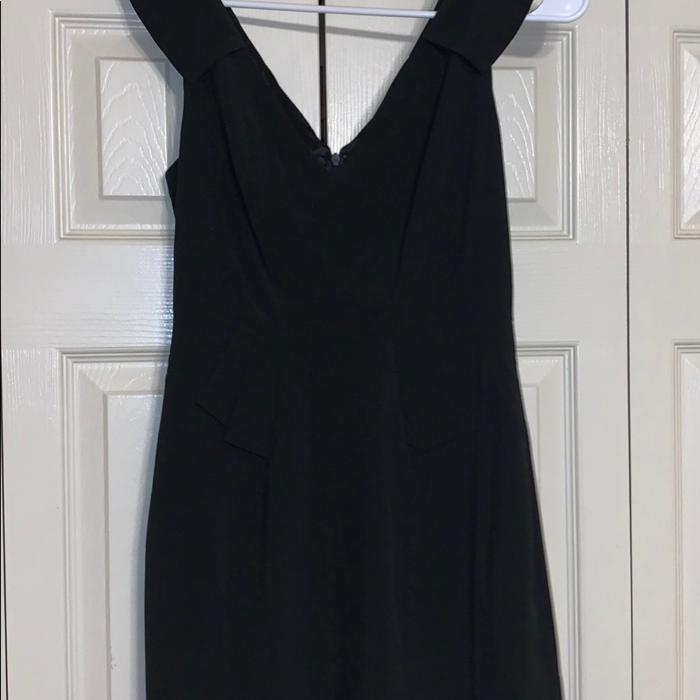 Black cocktail dress